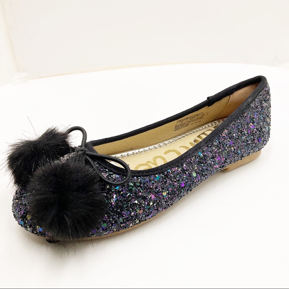 💕HP💕🆕{Sam Edelman}Glitter Felicia Ballet Flats - Picture 9 of 9